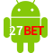 Aplicativo 27Bet para Android